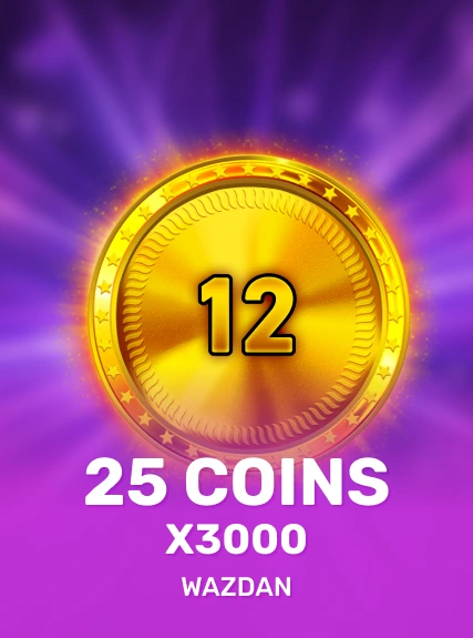 25 Coins x3000 game tile